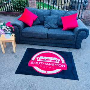 Charcoal Grey Verona Style 2/3 Seater Sofa